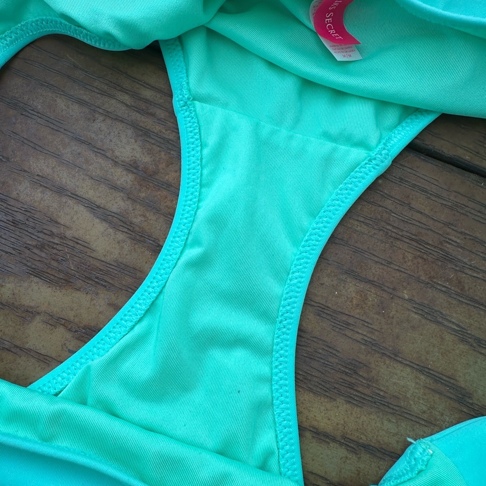 Vintage Victoria’s Secret Teal Bikini Bottom Separate. - Picture 5 of 5
